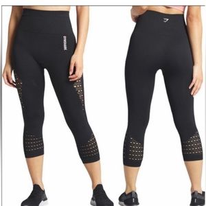 Gymshark Leggings, Size L, logo pealing